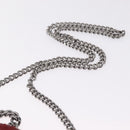 Stella McCartney Chain Falabella Bag Polyester Bordeaux 371223 Auth 207062A-10