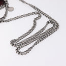 Stella McCartney Chain Falabella Bag Polyester Bordeaux 371223 Auth 207062A-9