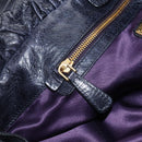 Miu Miu Matelasse Hand Bag Vitellolux 2way Black Gold Auth 207070V-22
