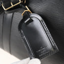 LOUIS VUITTON Epi Keepall 45 Boston Bag Black M42972 LV Auth 207072V-15
