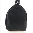 LOUIS VUITTON Epi Keepall 45 Boston Bag Black M42972 LV Auth 207072V-4