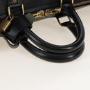LOUIS VUITTON Epi Keepall 45 Boston Bag Black M42972 LV Auth 207072V-7