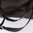 LOUIS VUITTON Monogram Eclipse Glaze Zipped Tote Backpack M43900 LV Auth 207073-10