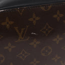 LOUIS VUITTON Monogram Eclipse Glaze Zipped Tote Backpack M43900 LV Auth 207073-13