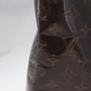 LOUIS VUITTON Monogram Eclipse Glaze Zipped Tote Backpack M43900 LV Auth 207073-5