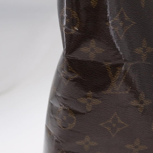 LOUIS VUITTON Monogram Eclipse Glaze Zipped Tote Backpack M43900 LV Auth 207073