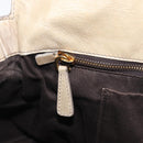 Miu Miu Matelasse Hand Bag Vitellolux 2way Beige Gold Auth 207079M-26