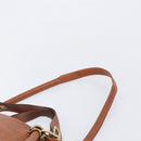Chloe Paraty Hand Bag Leather 2way Beige Gold Auth 207086A-10