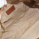 Chloe Paraty Hand Bag Leather 2way Beige Gold Auth 207086A-21