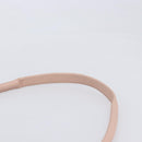 Chloe Paraty Hand Bag Leather 2way Pink Gold Auth 207095V-11