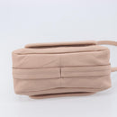 Chloe Paraty Hand Bag Leather 2way Pink Gold Auth 207095V-12