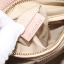 Chloe Paraty Hand Bag Leather 2way Pink Gold Auth 207095V-29