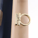 Salvatore Ferragamo Gancini Tote Bag Leather Pink Gold Auth 207096-19