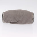 Stella McCartney Chain Falabella Bag Polyester Gray Silver 371223 Auth 207099A-11