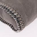 Stella McCartney Chain Falabella Bag Polyester Gray Silver 371223 Auth 207099A-14