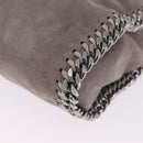 Stella McCartney Chain Falabella Bag Polyester Gray Silver 371223 Auth 207099A-15