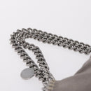 Stella McCartney Chain Falabella Bag Polyester Gray Silver 371223 Auth 207099A-8