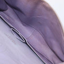 CHANEL Big Matelasse30 Chain Shoulder Bag Lamb Skin Purple Silver CC Auth 207100-23