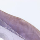 CHANEL Big Matelasse30 Chain Shoulder Bag Lamb Skin Purple Silver CC Auth 207100-27
