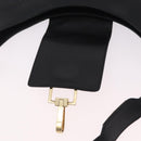 GUCCI Jackie Shoulder Bag Canvas Black Gold 001 4129 Auth 207102A-17