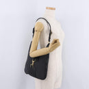 GUCCI Jackie Shoulder Bag Canvas Black Gold 001 4129 Auth 207102A-23