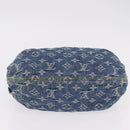 LOUIS VUITTON Monogram Denim Preity Hand Bag Blue M95020 LV Auth 207103V-13