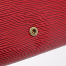 LOUIS VUITTON Epi Art Deco Clutch Bag Red M52637 LV Auth 207106-13