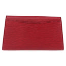 LOUIS VUITTON Epi Art Deco Clutch Bag Red M52637 LV Auth 207106-3