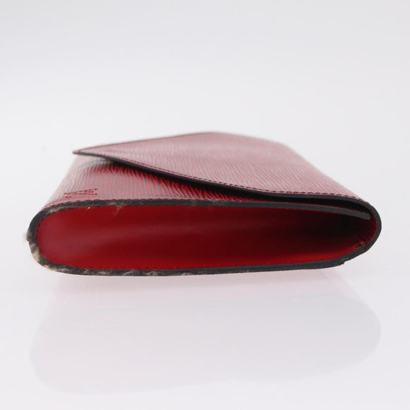 LOUIS VUITTON Epi Art Deco Clutch Bag Red M52637 LV Auth 207106