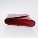 LOUIS VUITTON Epi Art Deco Clutch Bag Red M52637 LV Auth 207106-5