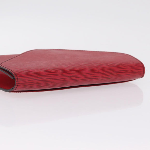LOUIS VUITTON Epi Art Deco Clutch Bag Red M52637 LV Auth 207106