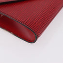 LOUIS VUITTON Epi Art Deco Clutch Bag Red M52637 LV Auth 207106-8