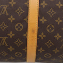 LOUIS VUITTON Monogram Keepall 60 Boston Bag M41422 LV Auth 207108V-14
