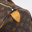 LOUIS VUITTON Monogram Keepall 60 Boston Bag M41422 LV Auth 207108V-16