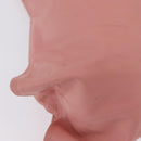 LOEWE Hand Bag Leather Pink Silver Auth 207112A-10