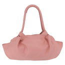 LOEWE Hand Bag Leather Pink Silver Auth 207112A-3