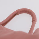LOEWE Hand Bag Leather Pink Silver Auth 207112A-8