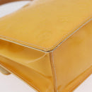 LOUIS VUITTON Monogram Vernis Spring Street Bag Lime Yellow M91068 Auth 207113-13
