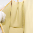 LOUIS VUITTON Monogram Vernis Spring Street Bag Lime Yellow M91068 Auth 207113-26