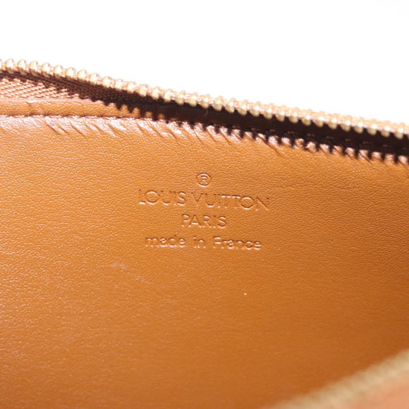 LOUIS VUITTON Monogram Vernis Lexington Pouch Bronze M91133 LV Auth 207114A