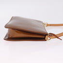 LOUIS VUITTON Monogram Vernis Lexington Pouch Bronze M91133 LV Auth 207114A-4