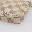 LOUIS VUITTON Damier Azur Mini Pochette Accessoires Pouch N63005 LV Auth 207118-12