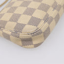 LOUIS VUITTON Damier Azur Mini Pochette Accessoires Pouch N63005 LV Auth 207118-13