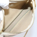 LOUIS VUITTON Damier Azur Mini Pochette Accessoires Pouch N63005 LV Auth 207118-17