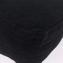 FENDI Mamma Baguette Shoulder Bag Cotton jersey Black Silver Auth 207120-15