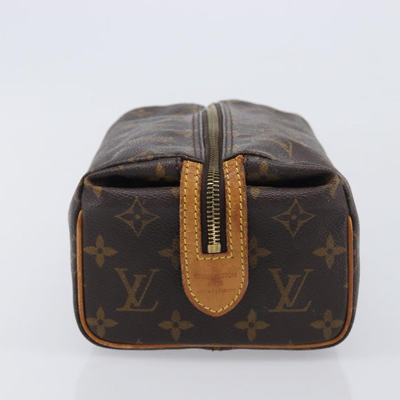 LOUIS VUITTON Monogram Trousse Patte Pression Pouch M47636 LV Auth 207123