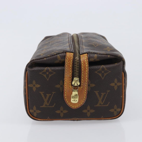 LOUIS VUITTON Monogram Trousse Patte Pression Pouch M47636 LV Auth 207123