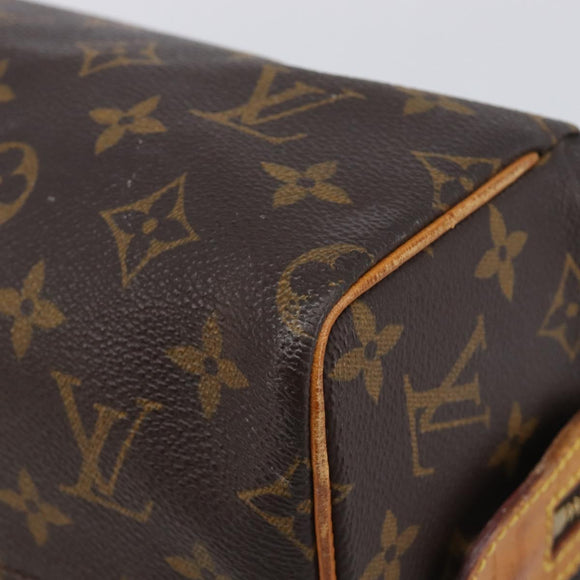 LOUIS VUITTON Monogram Trousse Patte Pression Pouch M47636 LV Auth 207123