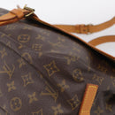 LOUIS VUITTON Monogram Saumur 35 Shoulder Bag M42254 LV Auth 207125V-10