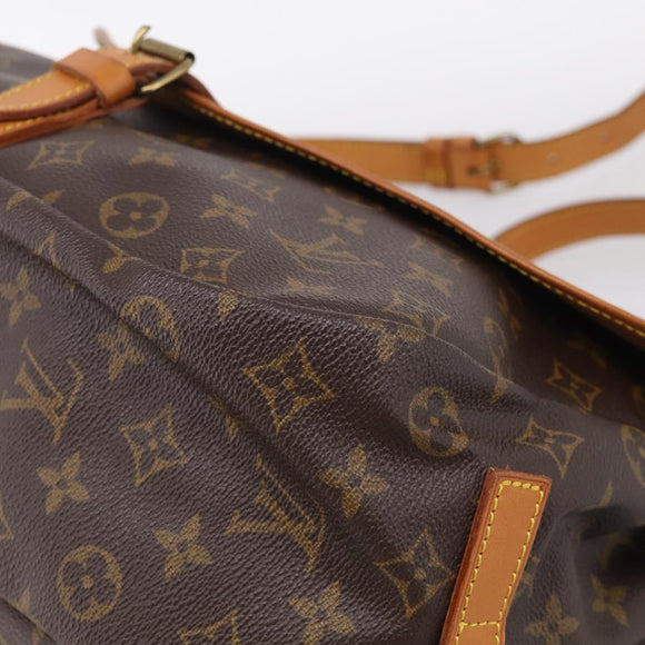 LOUIS VUITTON Monogram Saumur 35 Shoulder Bag M42254 LV Auth 207125V
